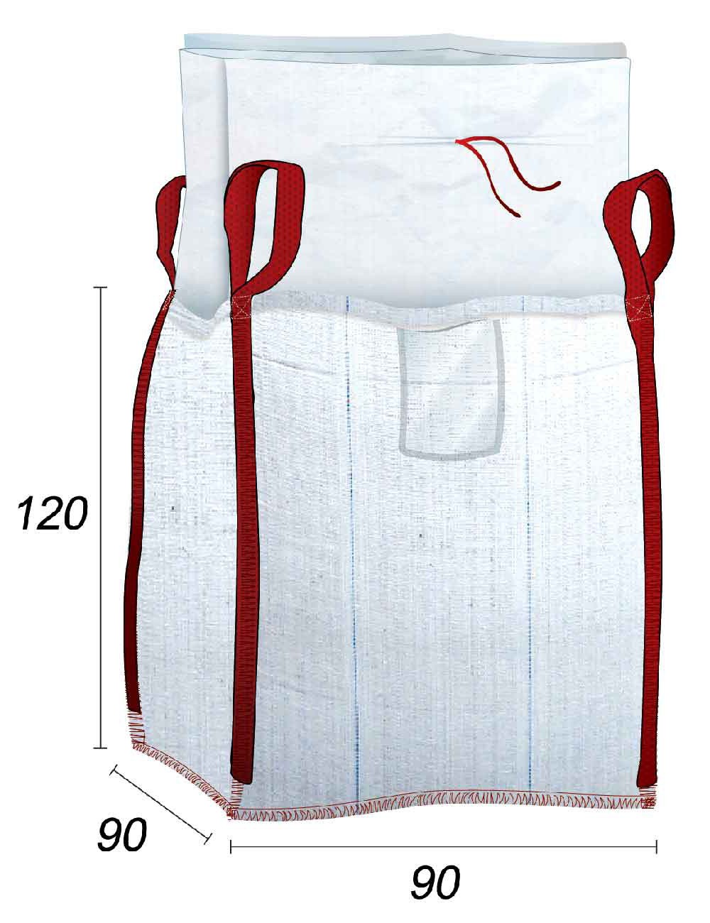 Big Bag 1 t med indvendig foring