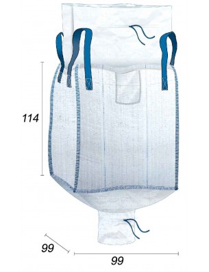 Big Bag, godkendt til fødevarer og vandtæt