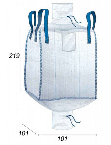 Bigbag 2 m³ – stor kapacitet