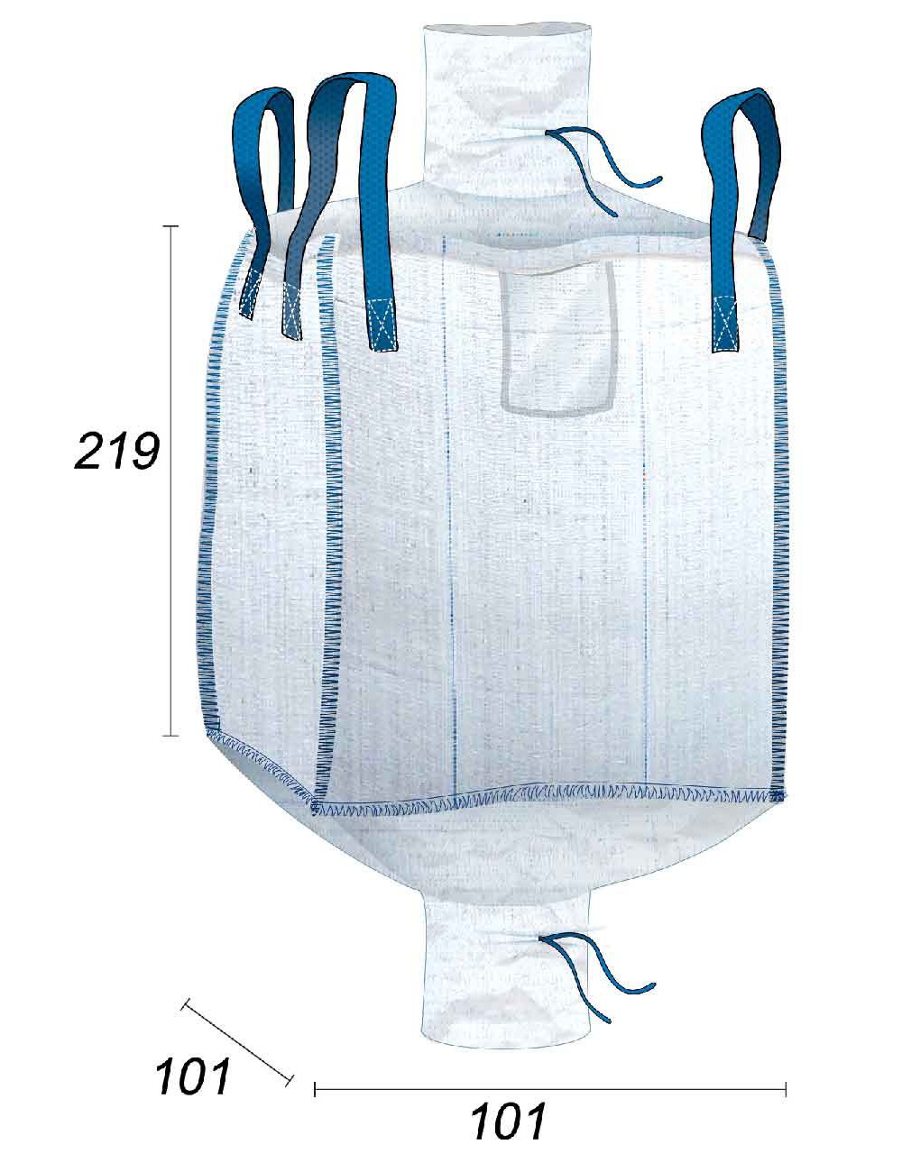 Bigbag 2 m³ – stor kapacitet