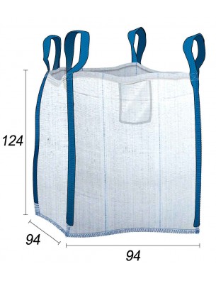 Big Bag 1 m³ Byggeaffald – Dekonstruktion & Nedrivning